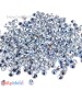 Diamonds 3mm - Resin Crystal - Silver